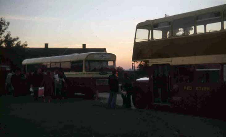 Red Rover AEC Reliance Plaxton Derwent 105 & AEC Renown MCW